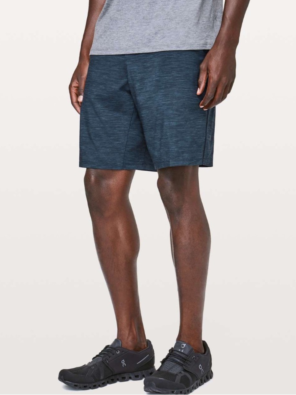 Lululemon Pace Breaker Short Linerless 9" Iron Blue True Navy Size Small M7AB1S